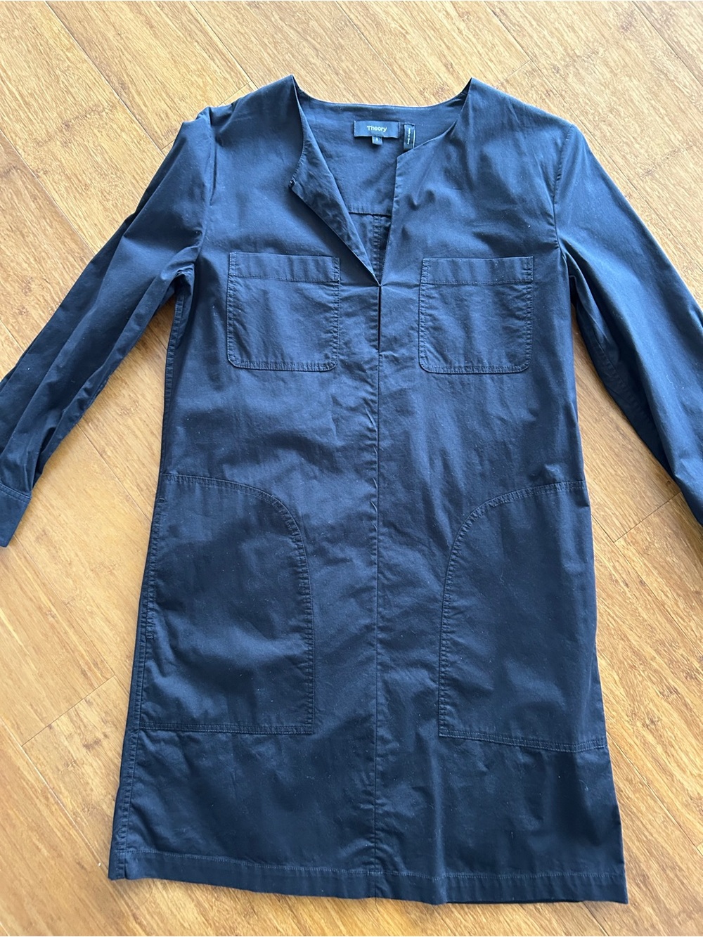 Theory Navy Shift Dress
